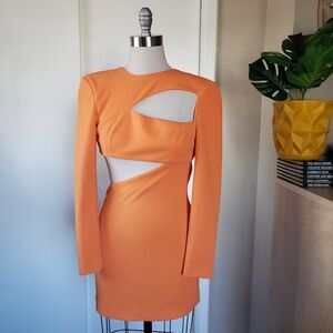 Boho Glam Cut Out Mini Dress Size 4 NEW!